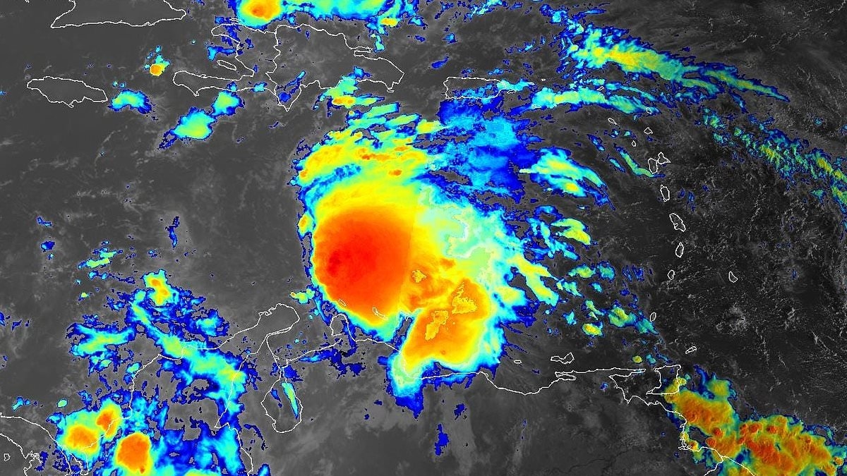 Tropical Storm Melissa explodes in the Caribbean with spaghetti models showing 'dangerously close' Florida approach