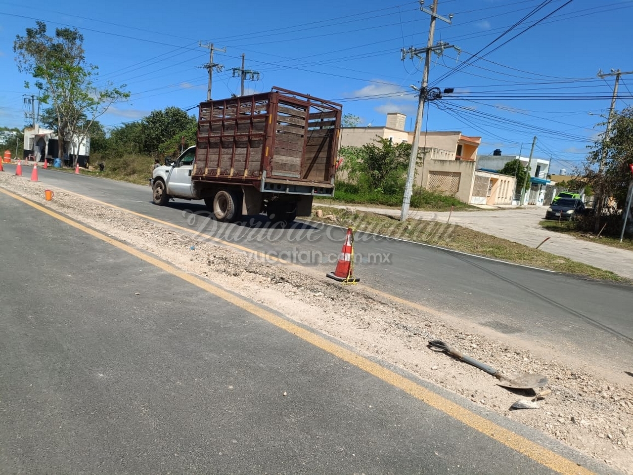 Tizimín'deki yeni cadde, bölgeye erişimin zor olması nedeniyle şikayetlere yol açıyor