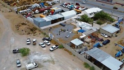 Angstaanjagende scène in een crematorium in Ciudad Juárez