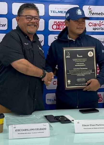 De Yucatecan Eliazar Chan, in opkomst
