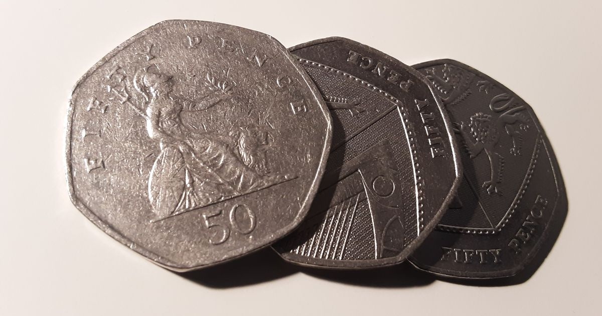 Rare 50p coin listed for £10,000 on eBay and there are 9m of them out there