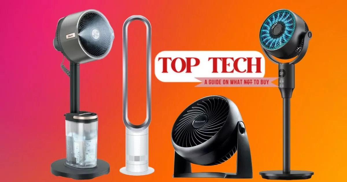 Top Tech: 5 fans to beat the heatwave from Amazon, Shark, and Dyson