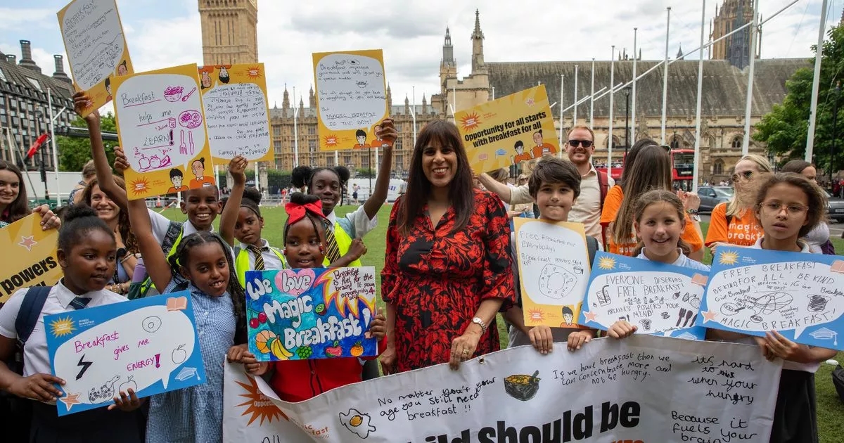 Des enfants britanniques vivent dans une « pauvreté insupportable » alors que les élèves demandent un petit-déjeuner à l'école