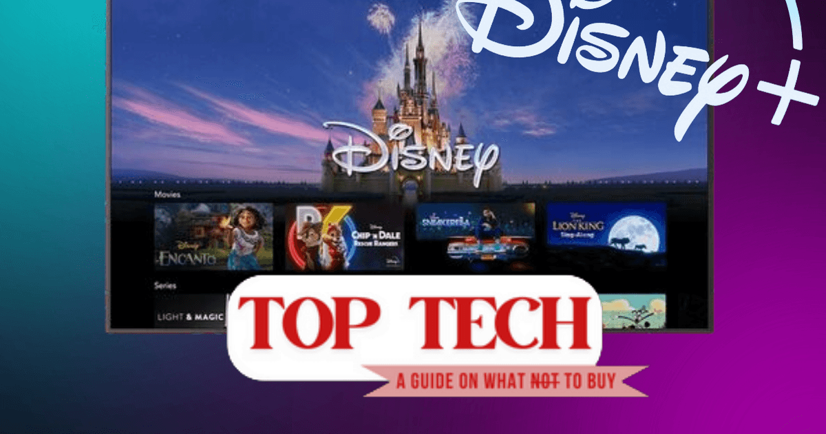 Top Tech: как избежать повышения цен на Disney+ с тарифным планом за 24 пенса в день