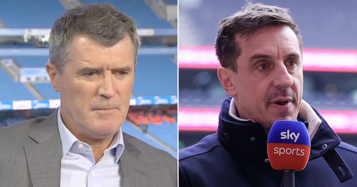 Gary Neville and Roy Keane on same page about Liverpool after Arsenal's huge failure