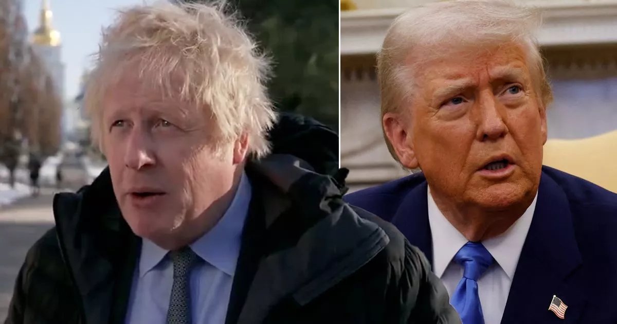 Boris Johnson hits out at Donald Trump's 'flat out lies' with attacks on Ukraine's Zelensky