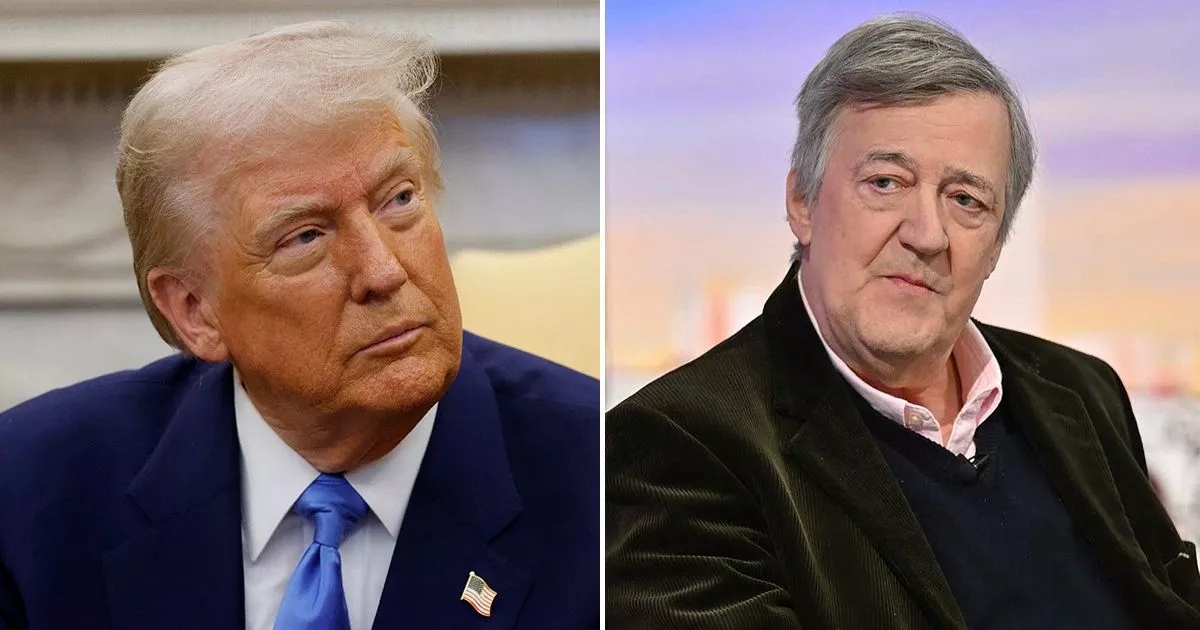 La escalofriante predicción de Stephen Fry para la BBC sobre Trump y su advertencia sobre una "sombra oscura"