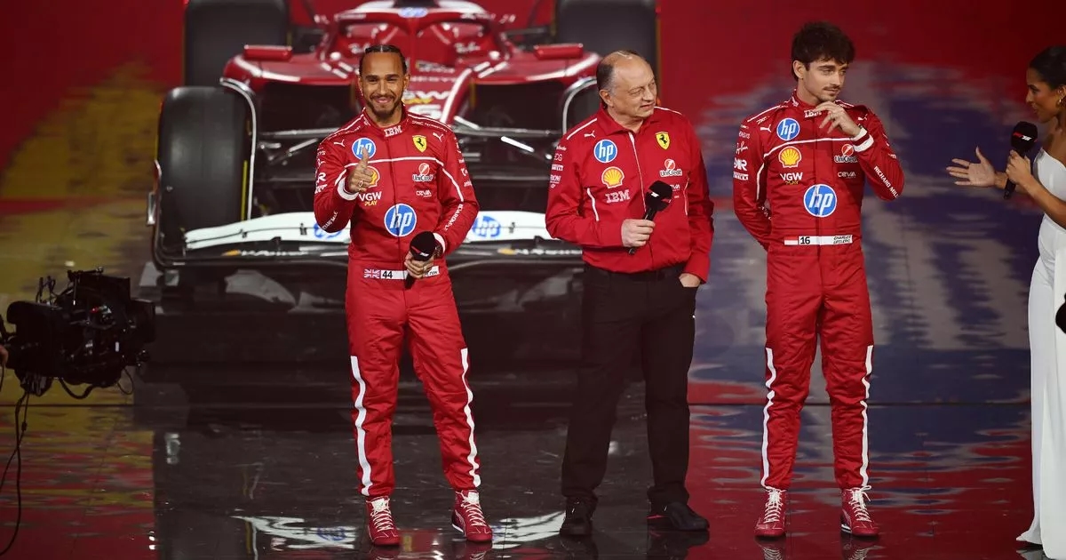 Lewis Hamilton at Ferrari one of F1's 10 driver changes for 2025 as testing begins