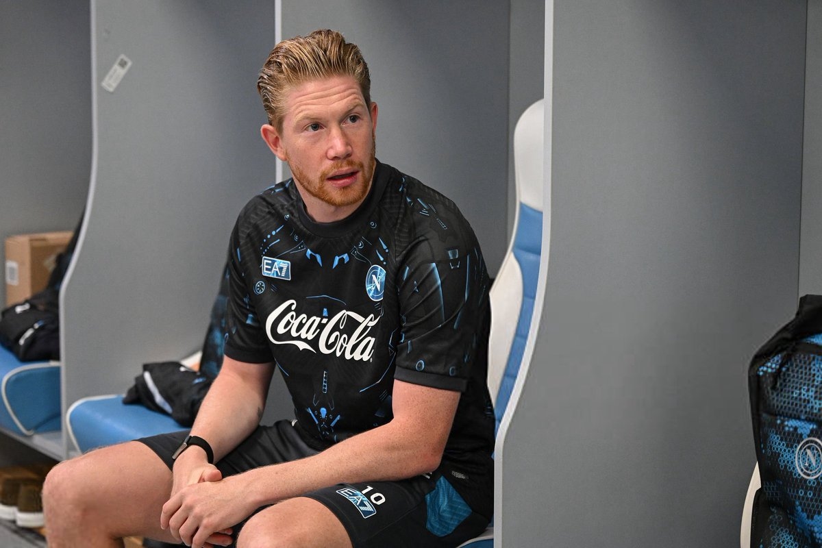 De Laurentiis: 'De Bruyne knows he will make the difference' at Napoli