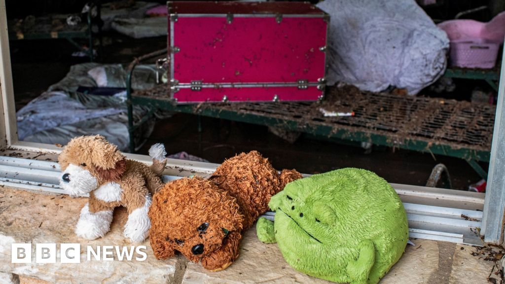 A girls' summer camp swept away by a 'horrific' deluge