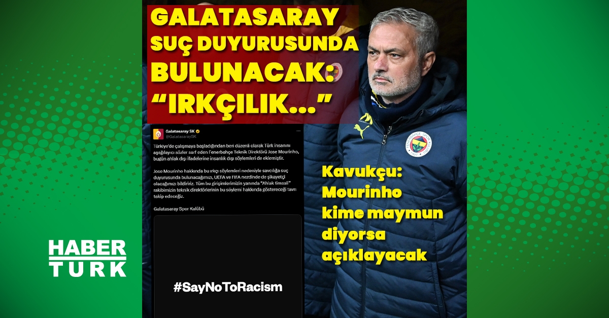 Denuncia penale del Galatasaray a Mourinho: razzismo