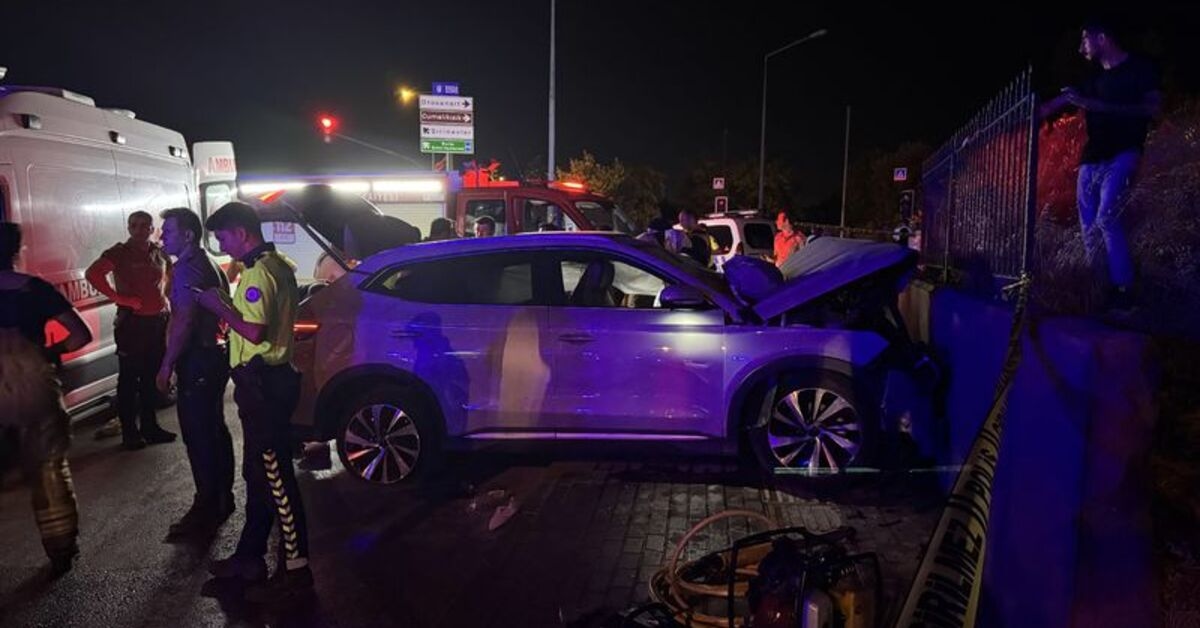 Wypadek w Bursie: 8 osób rannych, 2 ciężko