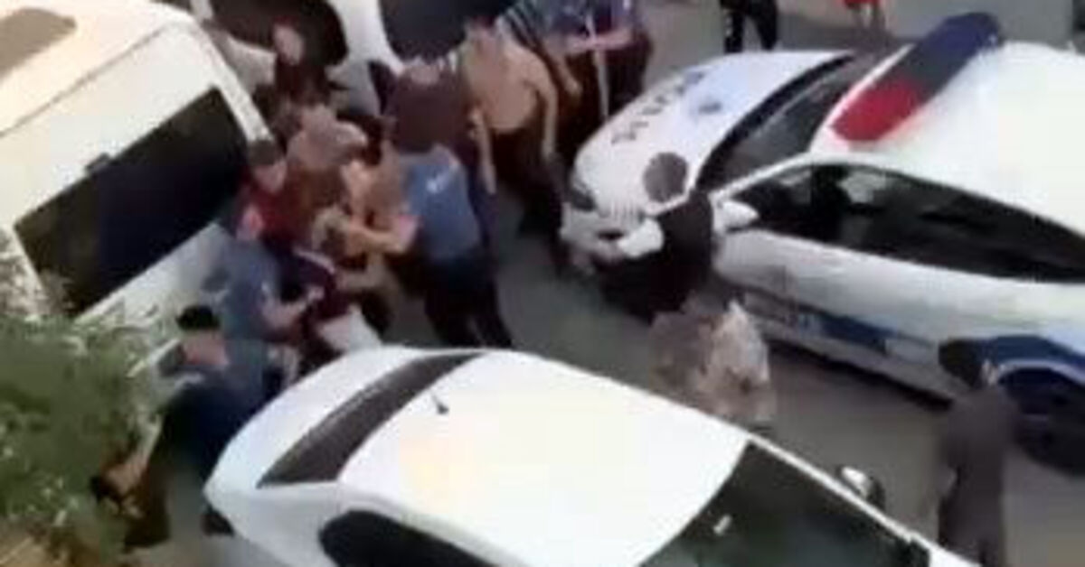 Podejrzany uciekł z domu po walce i wybił okno.