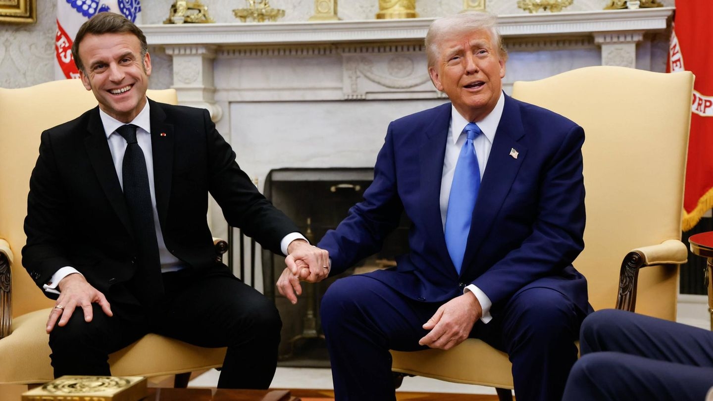 Incontro a Washington: Emmanuel Macron corteggia Donald Trump – e lo contraddice | Capitale+