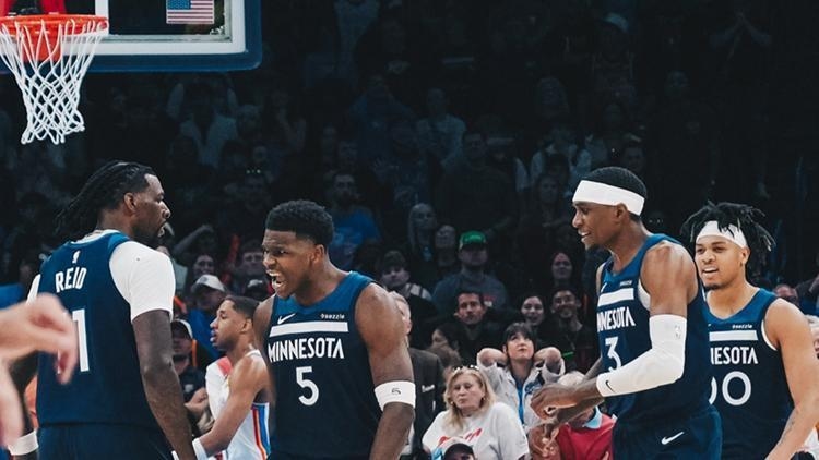 Timberwolves fazem retorno incrível contra o Thunder