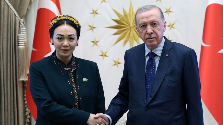 President Erdogan ontving Gulmanova