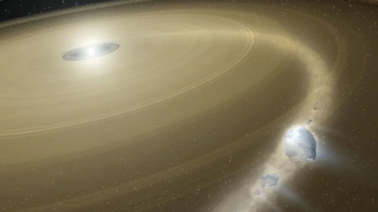 Hubble doet verrassende ontdekking: ster smult van ijzig ‘Pluto-achtig’ object