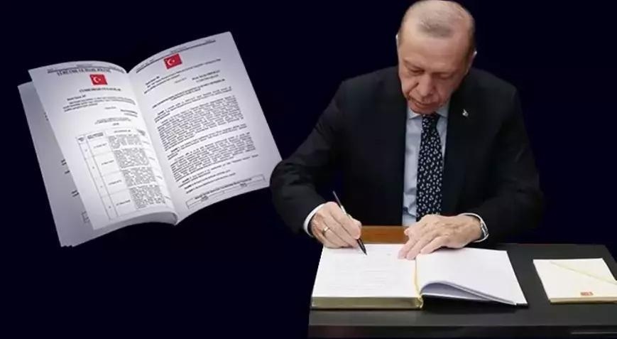 Gepubliceerd met de handtekening van president Erdoğan! Benoemingsbesluiten worden gepubliceerd in de Staatscourant.