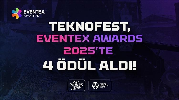 4 internationale Auszeichnungen für TEKNOFEST von Eventex 2025