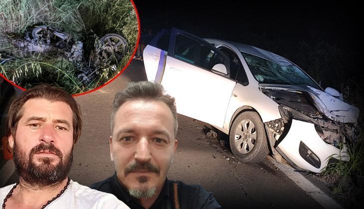 Gruwelijk ongeluk in Edirne! Auto en motor botsen: 2 doden.