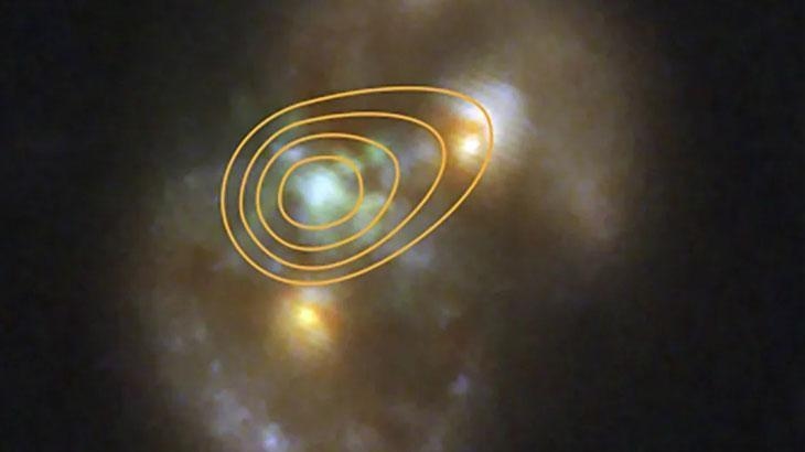 La « galaxie de l'infini » qui éclairera la formation des trous noirs a été photographiée