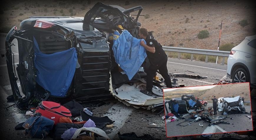 Massacre-like accident on the Malatya-Kayseri highway! 4 dead, 2 injured
