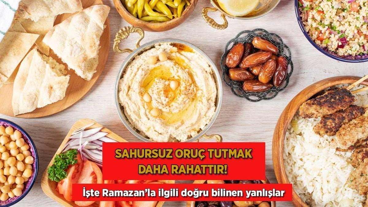 Sahursuz oruç daha mı rahat? Ramazana günler kala en yanlış bilgi, enerji için şart