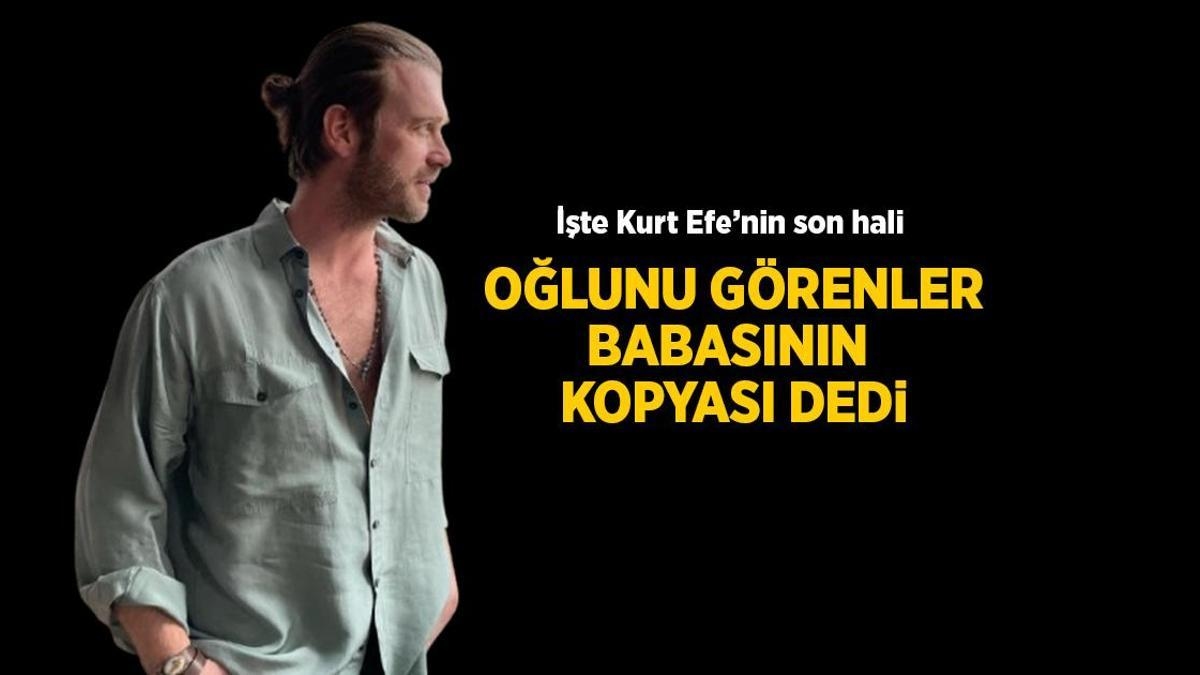 NACHRICHTEN: Diejenigen, die Kıvanç Tatlıtuğs Sohn Kurt Efe sahen, sagten, er sei genau wie sein Vater