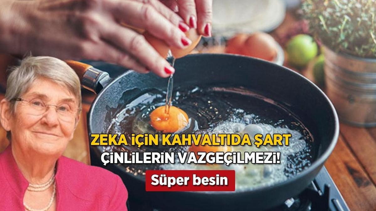 De intelligentie van degenen die het als ontbijt eten is op zijn hoogtepunt! Het geheim van de Chinezen, Karatay's favoriete superfood