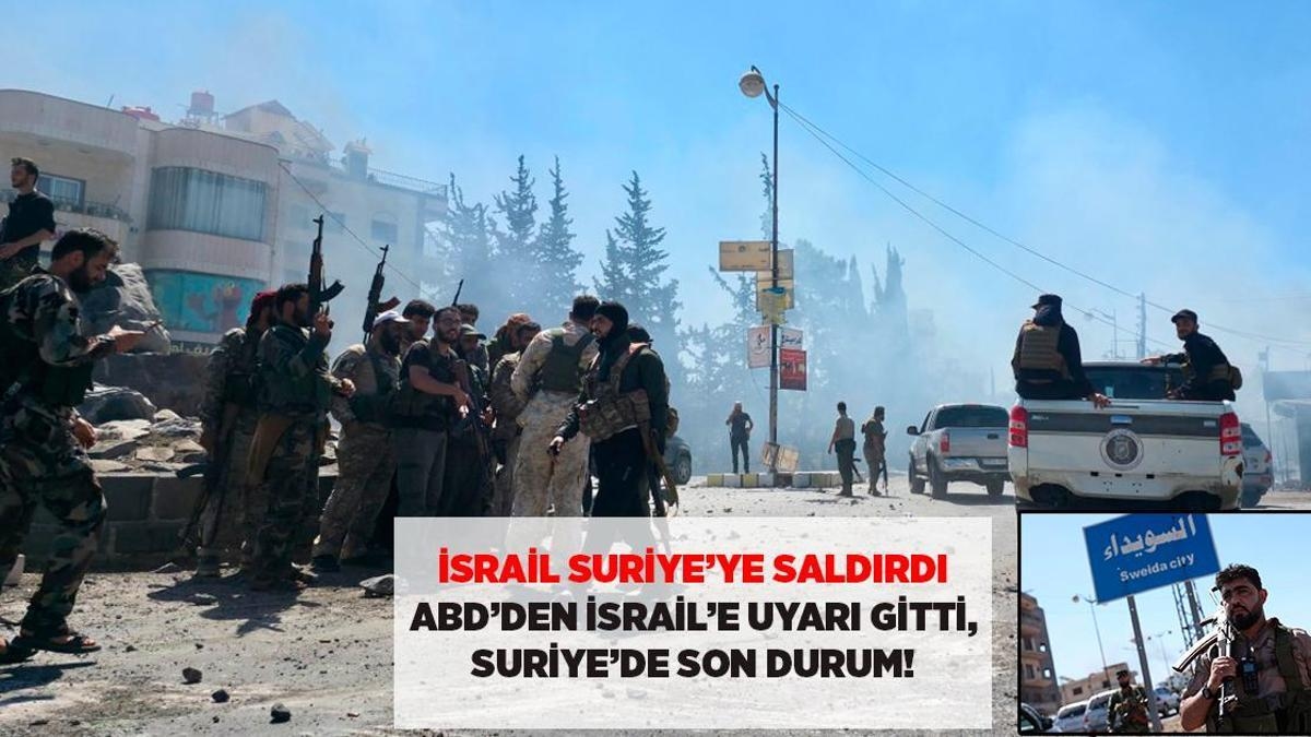 LAATSTE SITUATIE IN SYRIË: ISRAËL BOMBARDEERDE SWEIDAH IN ZUID-SYRIË, DE VS STUURDE EEN FLITSWAARSCHUWING NAAR ISRAËL, WAT GEBEURT ER IN SYRIË?