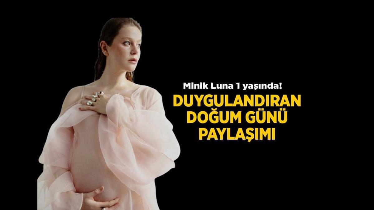 Últimas noticias: ¡Luna, la hija de Burcu Biricik, cumple un año! Aquí está su último look...