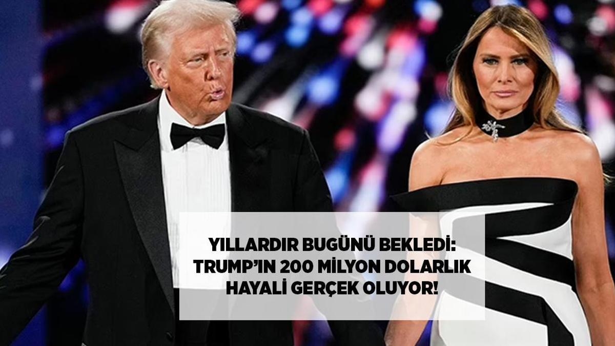 EL SUEÑO DE 200 MILLONES DE DÓLARES DE TRUMP SE ESTÁ HACIENDO REALIDAD DURANTE AÑOS
