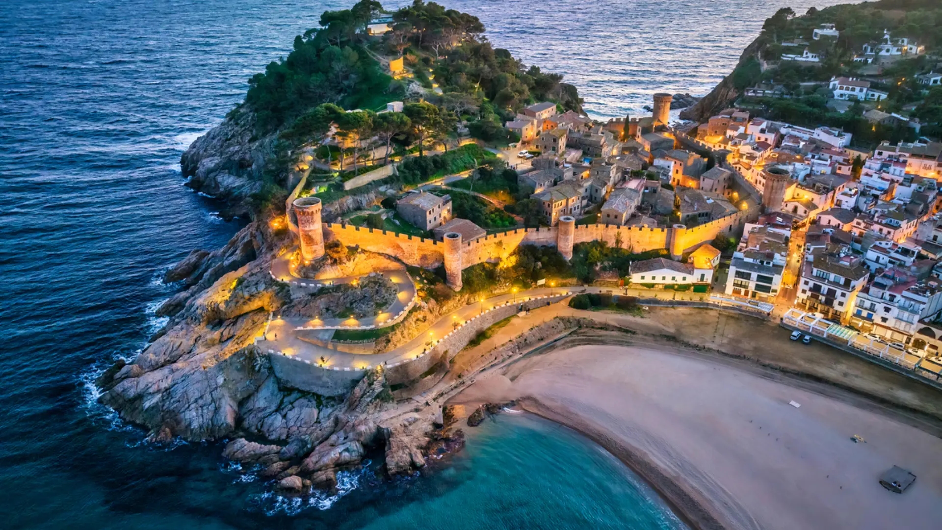 The corner of the Costa Brava that won Rafa Nadal's heart: a beautiful village with medieval walls and idyllic beaches.