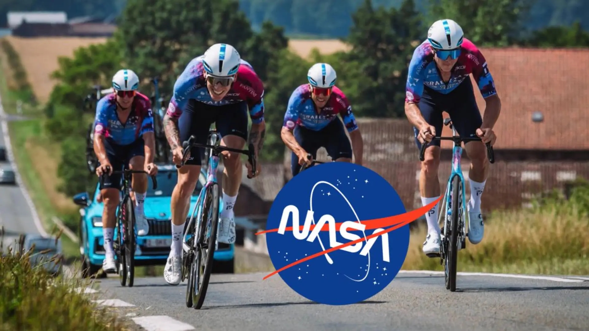 NASA creates smart clothing to combat extreme heat: this is how Tour de France cyclists wear it.