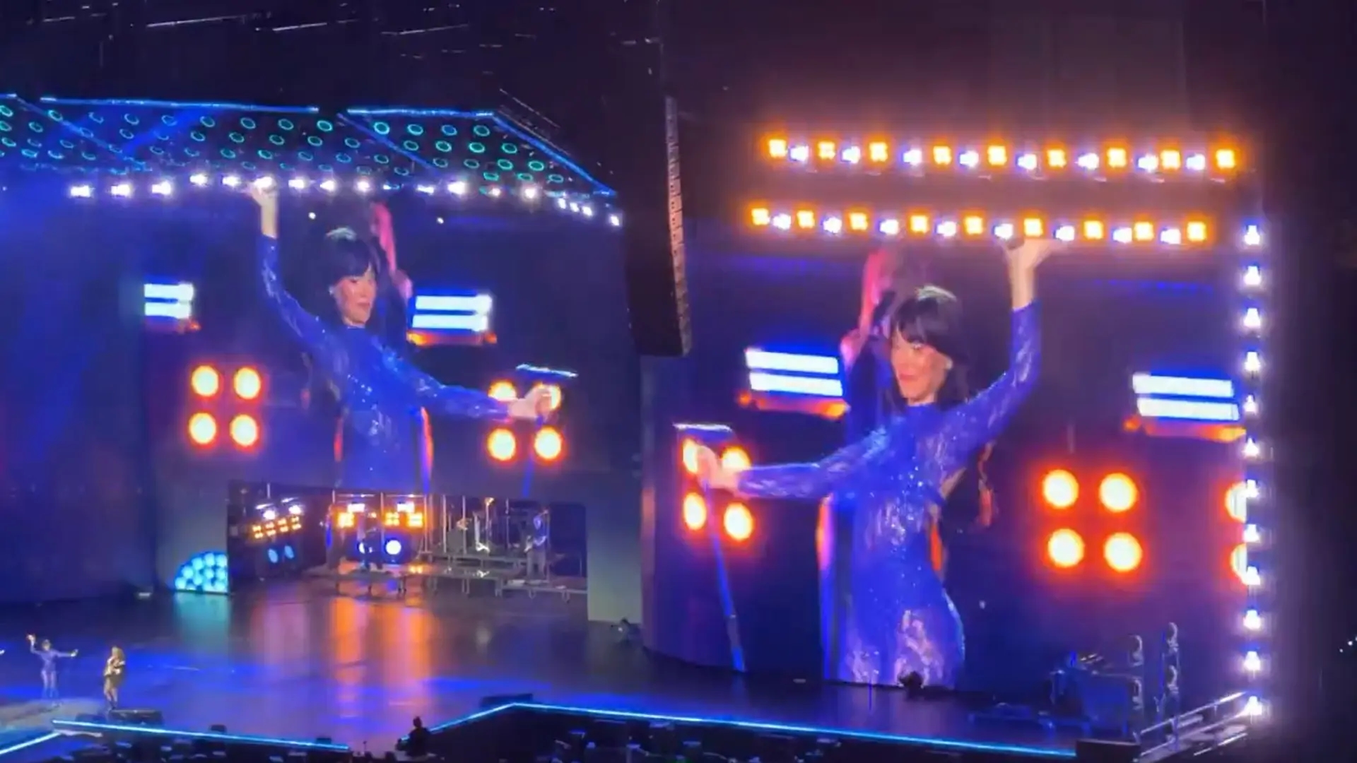 La pulla de Aitana a Sebastián Yatra en su concierto en Madrid... y las palabras de amor a Plex