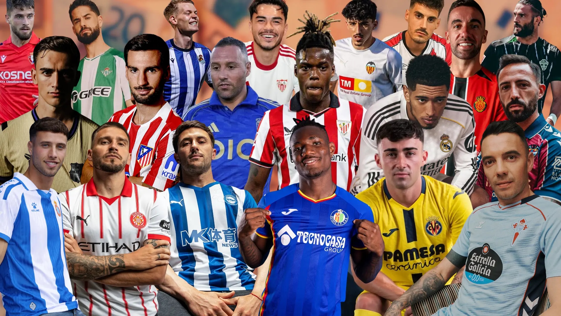 De exorbitante prijzen van La Liga-voetbalshirts: van de 82 euro van Getafe, het goedkoopst, tot meer dan 200 euro van Real Madrid.