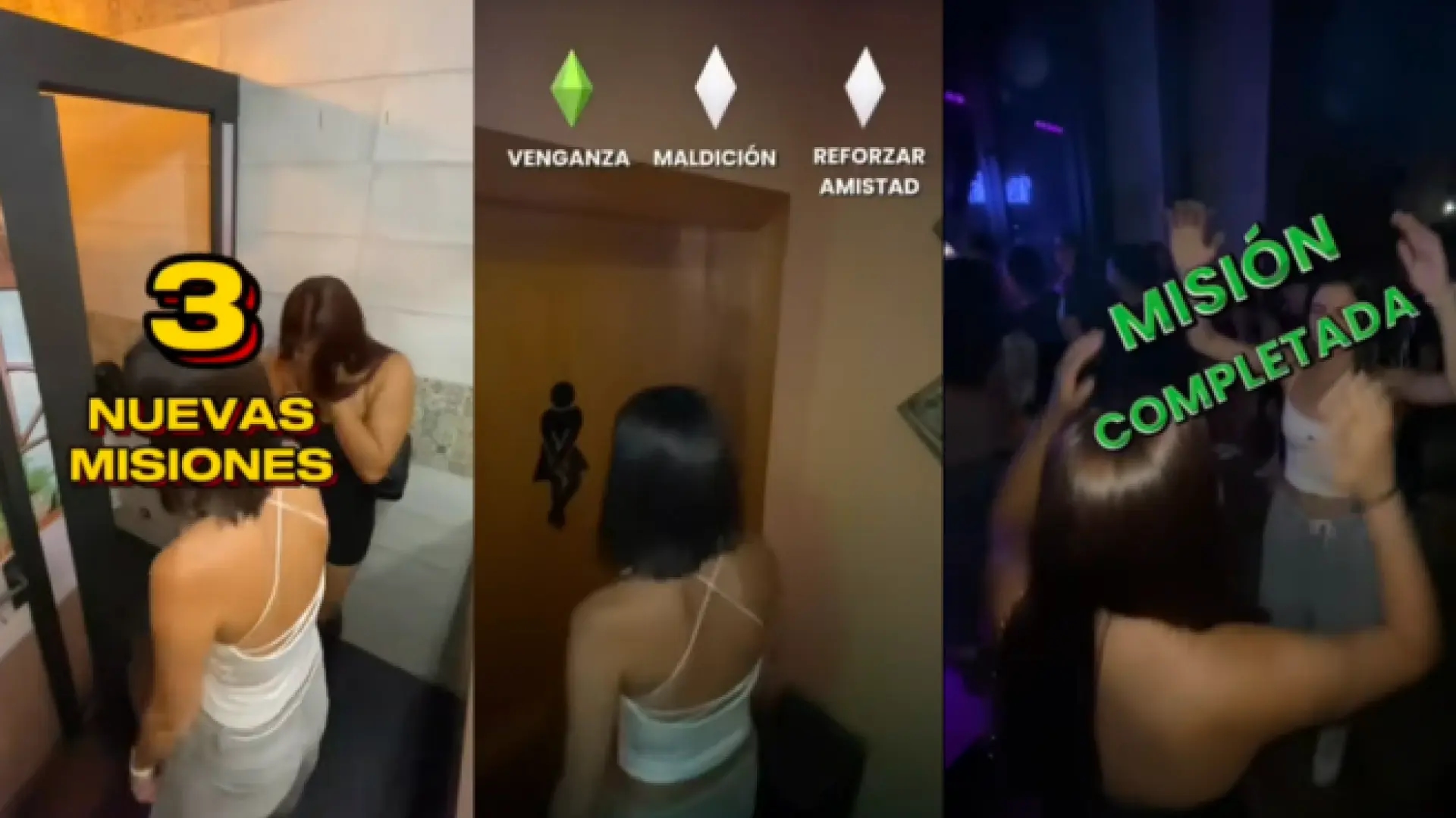 "Mission: Make Friends", een leuke nachtclubvideo die een rollenspelvideogame nabootst.