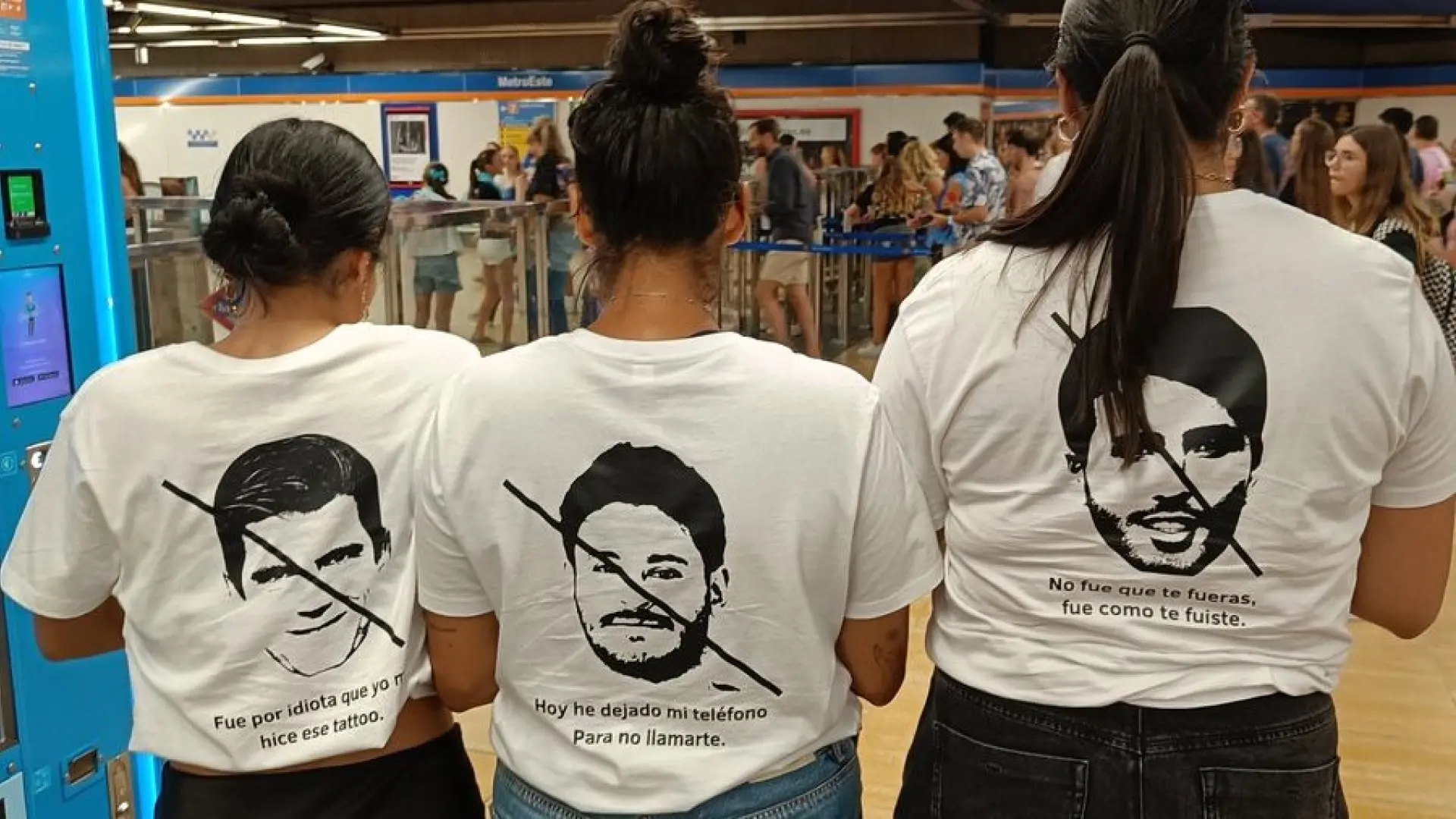 As tão comentadas camisetas de três fãs de Aitana dedicadas aos seus ex: Cepeda, Miguel Bernardeau e Sebastián Yatra