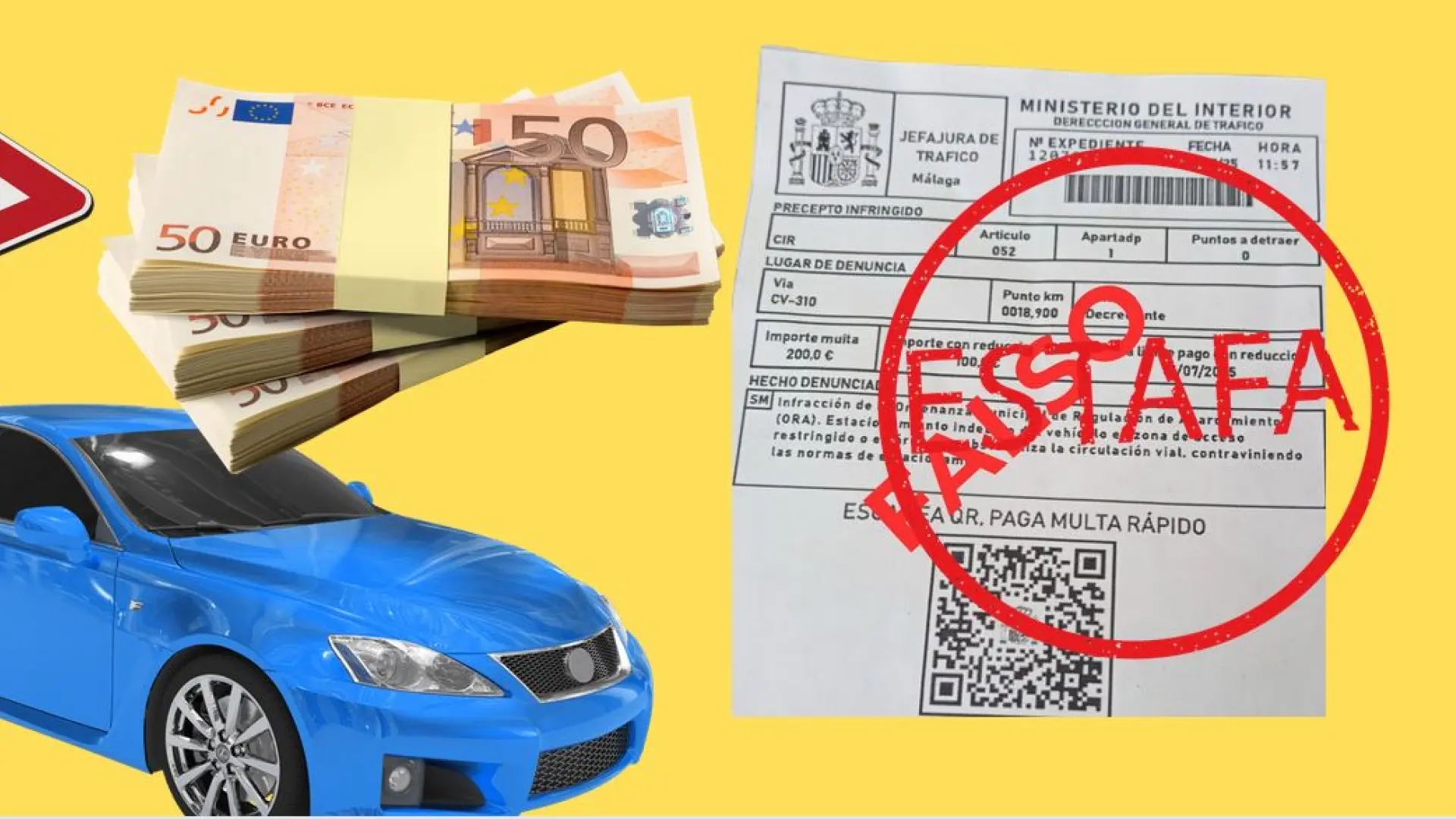 Tenha muito cuidado neste verão com o golpe de multas de trânsito com código QR.