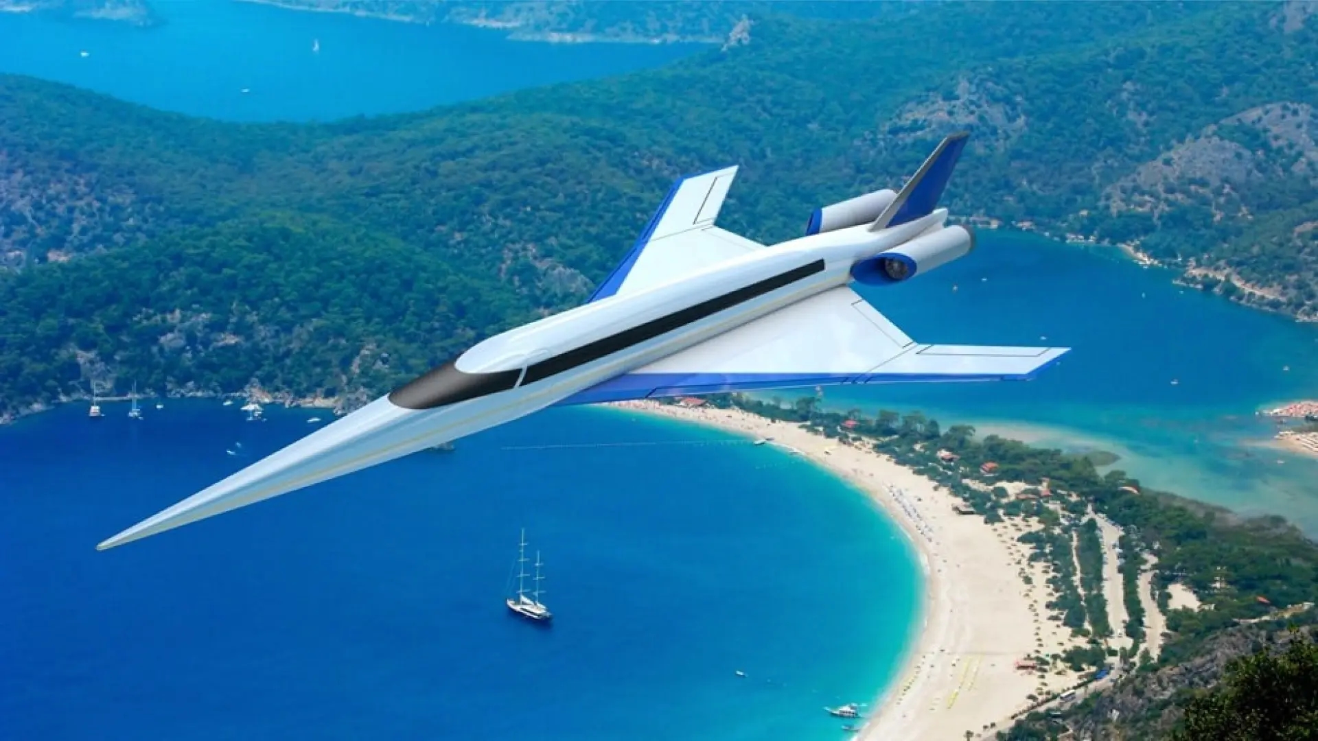 This is the -512 Diplomat, the supersonic commercial aircraft that will fly from New York to Paris in four hours.