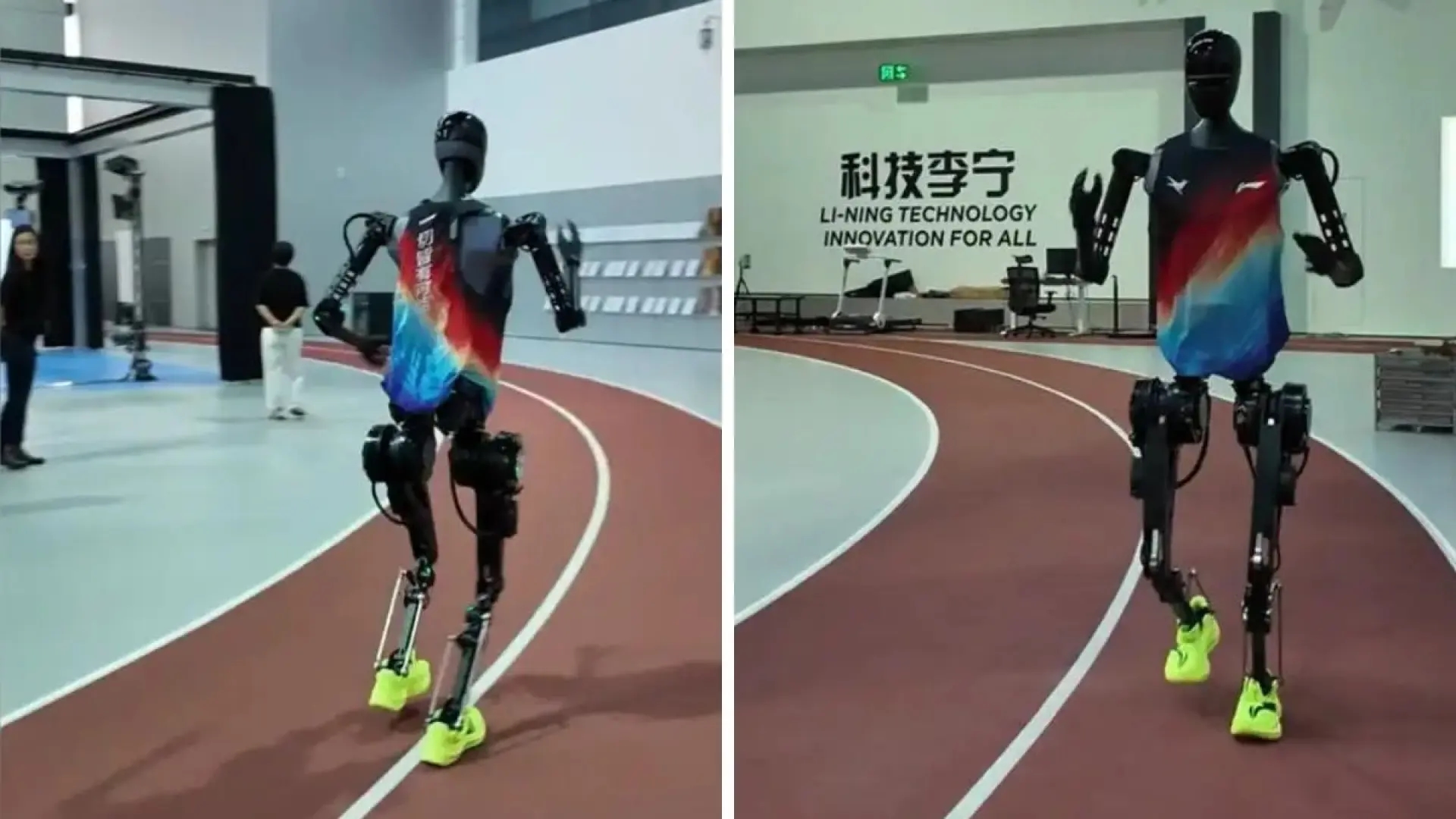 We hebben nu een nieuwe toepassing voor humanoïde robots: als officiële sneakertesters.