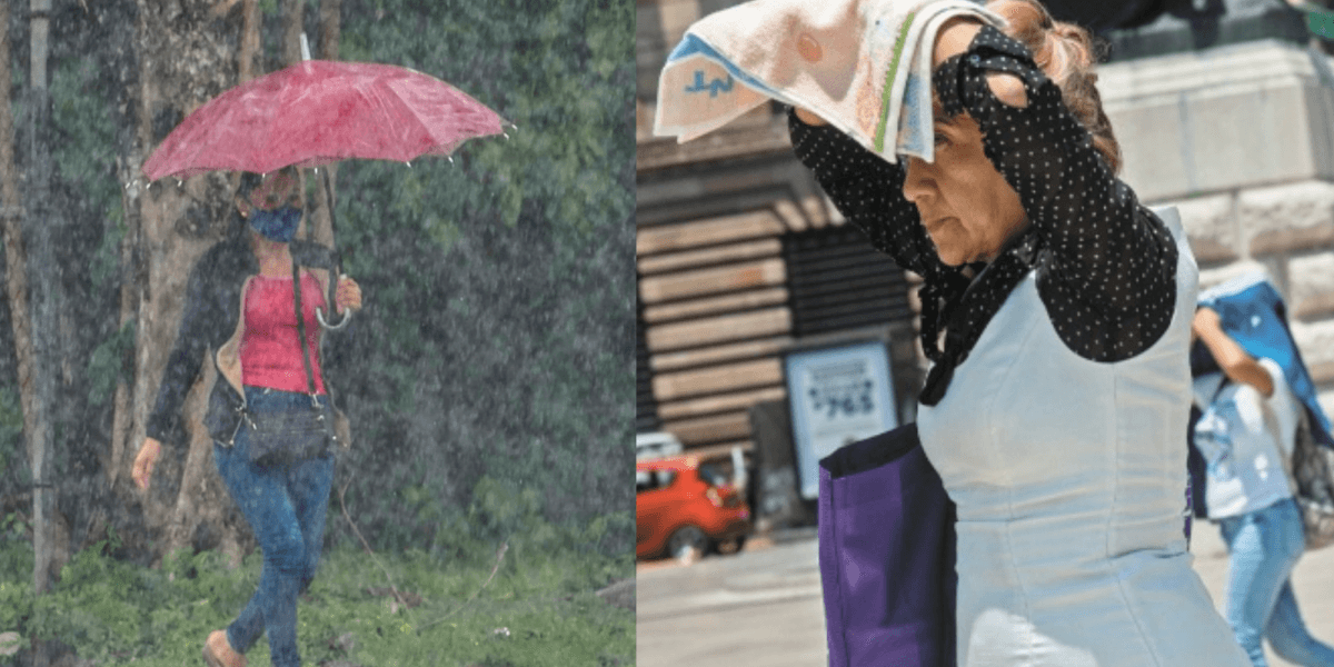 A frente fria 42 e uma onda de calor devem influenciar o clima no país neste fim de semana, dias 10 e 11 de maio.