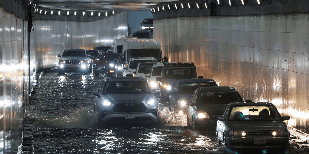 Overstromingsgevoelige gebieden van de Vallei van Mexico in kaart gebracht