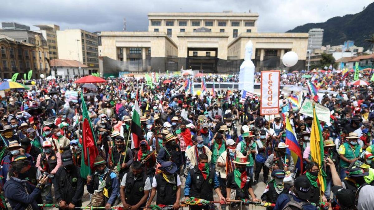 Greve nacional: Líderes, sindicatos e setores sociais pediram que se evite a violência durante os protestos.