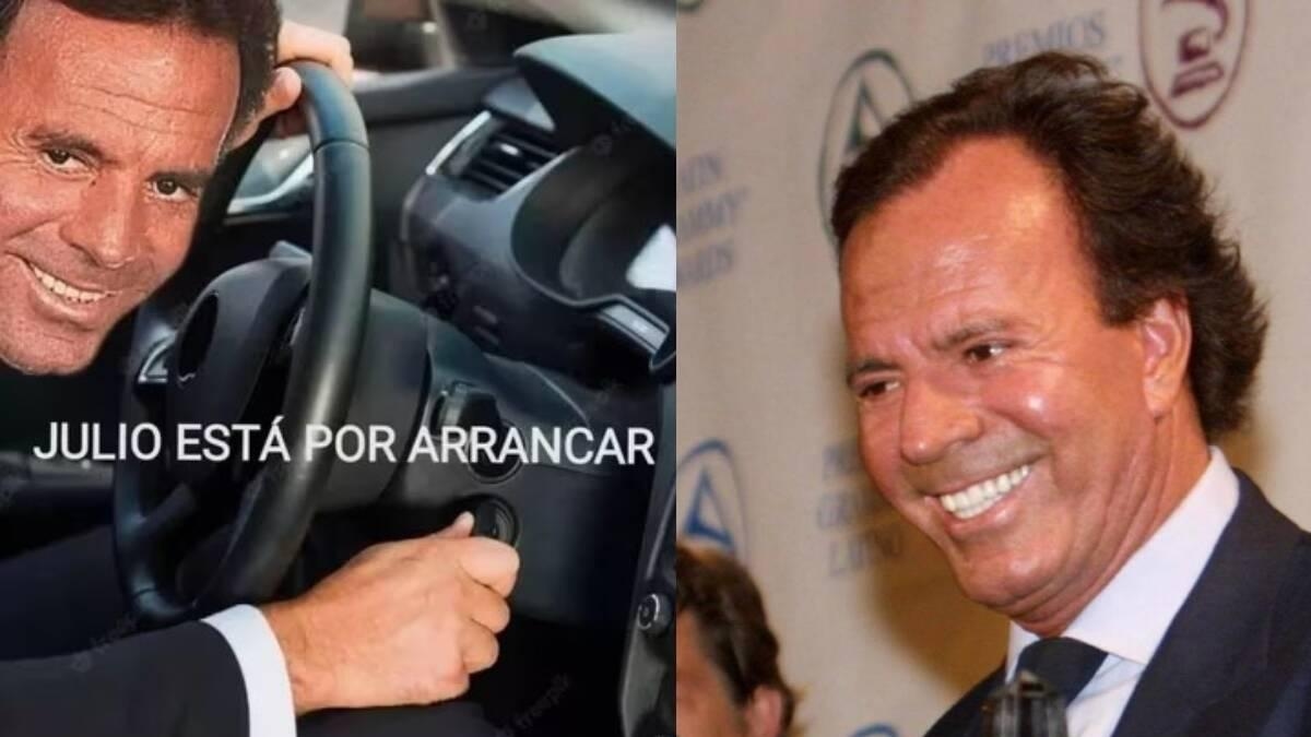 Julio Iglesias and the memes that mark the arrival of July: a timeless digital tradition.