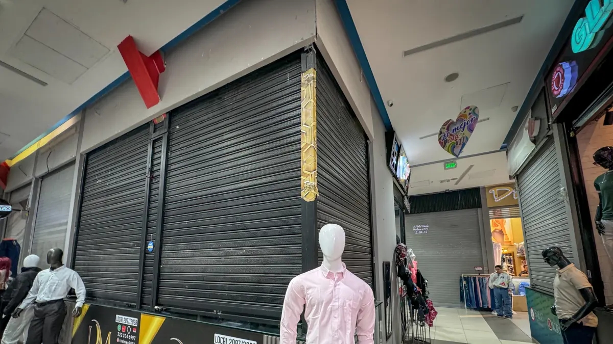 Le centre commercial Gran San de Bogotá fait face à une crise due à l'essor du commerce numérique