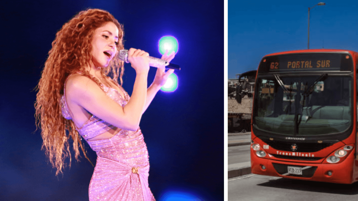 TransMilenio and Sitp will open routes for Shakira's concert in Bogotá: schedules and routes