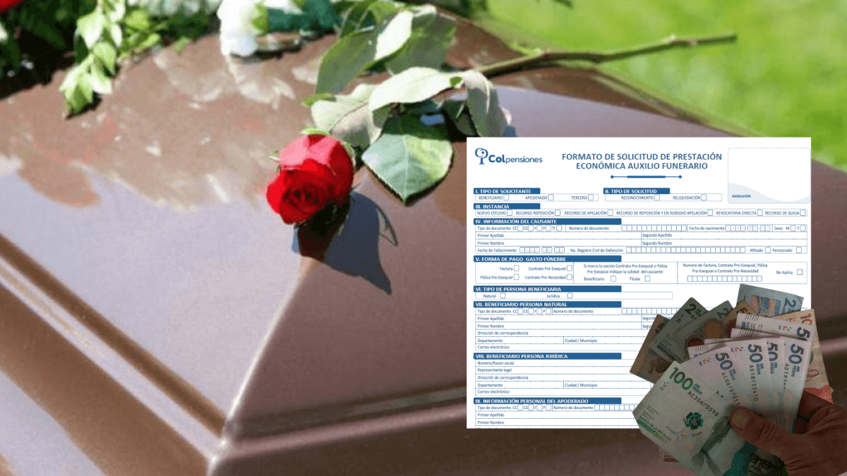 Funeral assistance in Colpensiones: this is how you can request the form in 2025