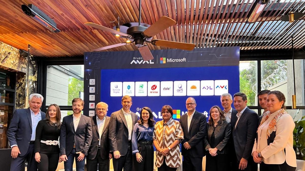 Grupo Aval y Microsoft lanzan alianza para el desarrollo de soluciones con Inteligencia Artificial en Colombia