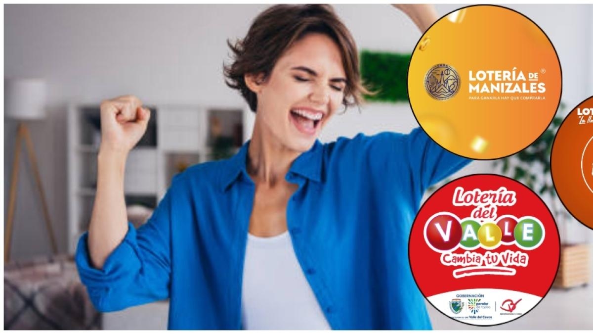 Manizales Lottery, Valle Lottery, and Meta Lottery: results of the last draw on May 14